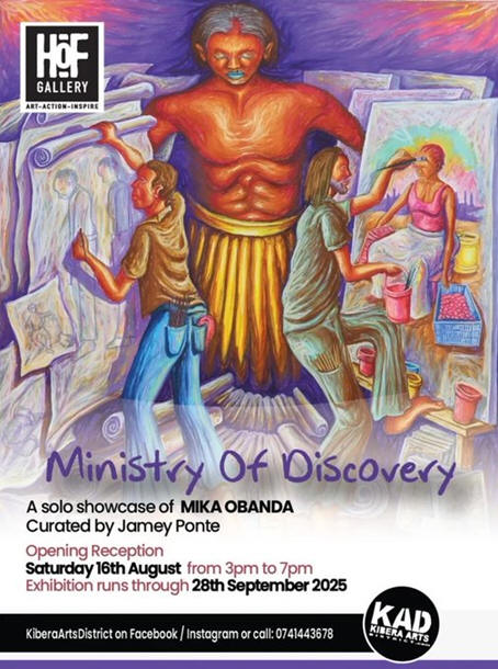 Exhibition: ‘Ministry of Discovery’ by Mika Obanda