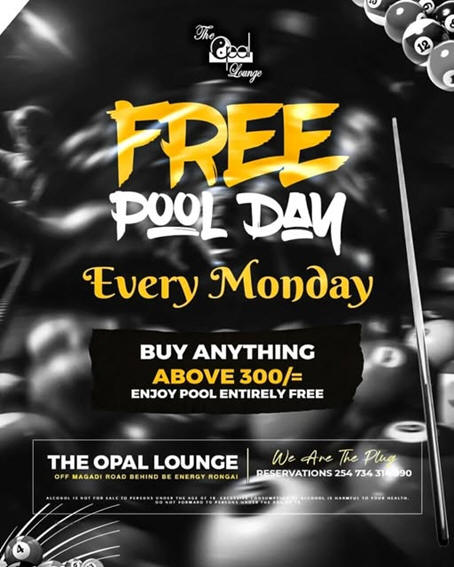 Free Pool Day