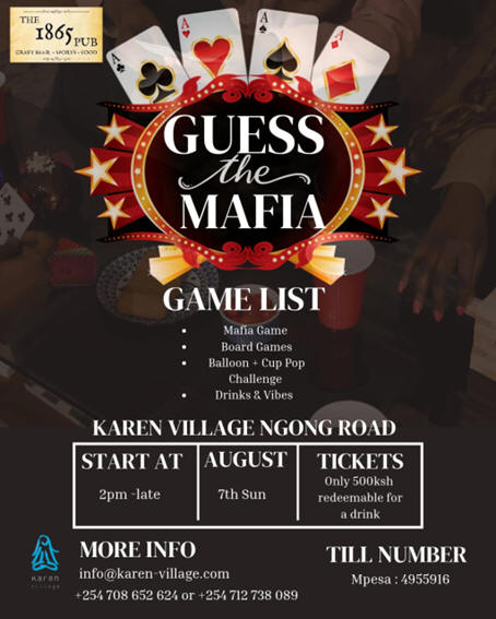 Game - Guess The Mafia