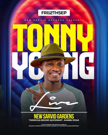 Tony Young Live